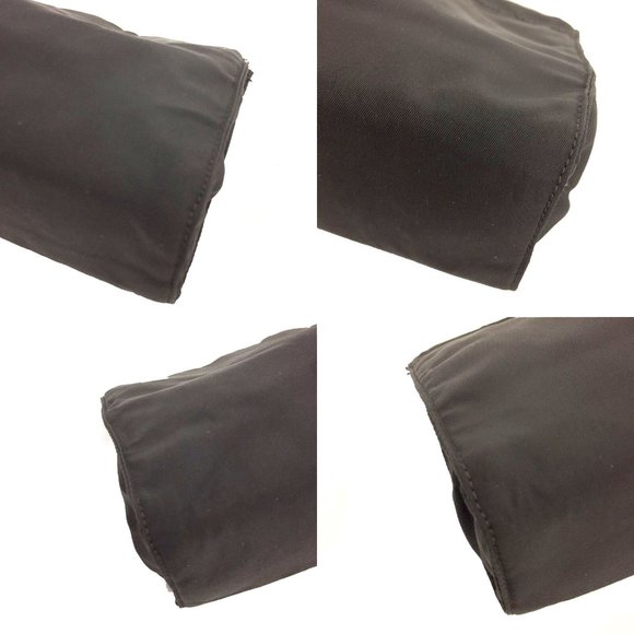 PRADA Logo Plate Nylon Cosmetic Pouch Bag /1D2302 - Picture 6 of 8